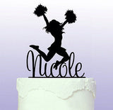 Personalised Cheerleading Cake Topper