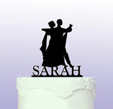 Personalised Ballroom Dancing Acrylic Cake Topper