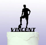 Personalised Footballing Cake Topper - football