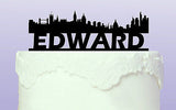 Personalised London Acrylic Cake Topper