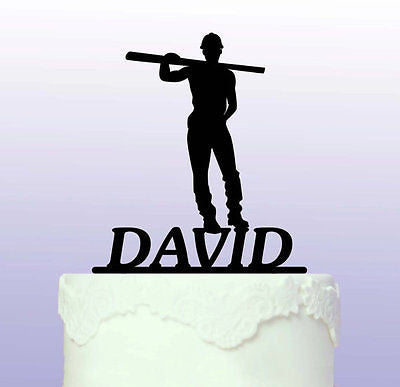 Personalised Builder Cake Topper